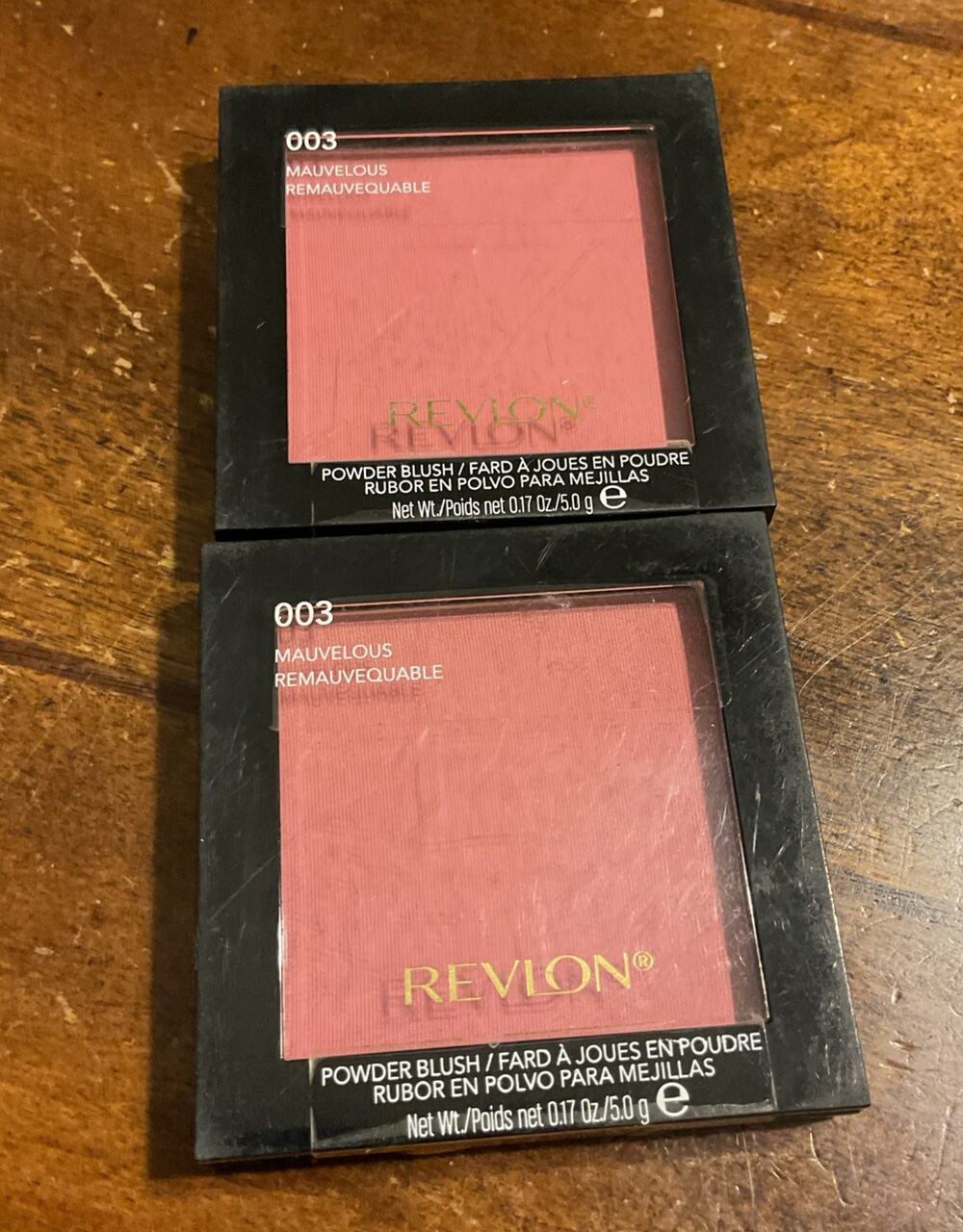 Revlon Powder Blush, 003 Mauvelous Lot Of 2 Brand New Sealed